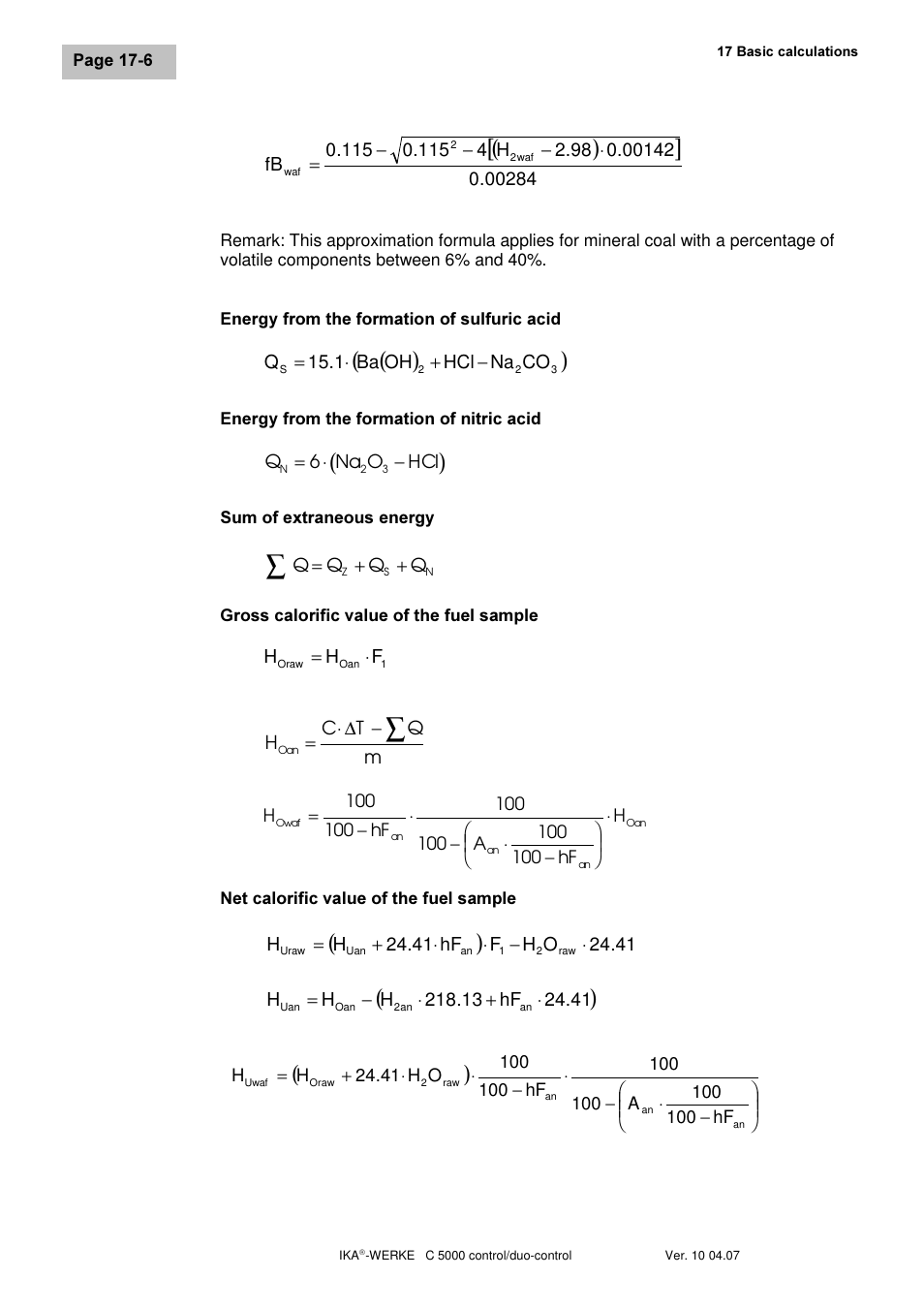 IKA C 5000 control Package 2/12 User Manual | Page 116 / 128