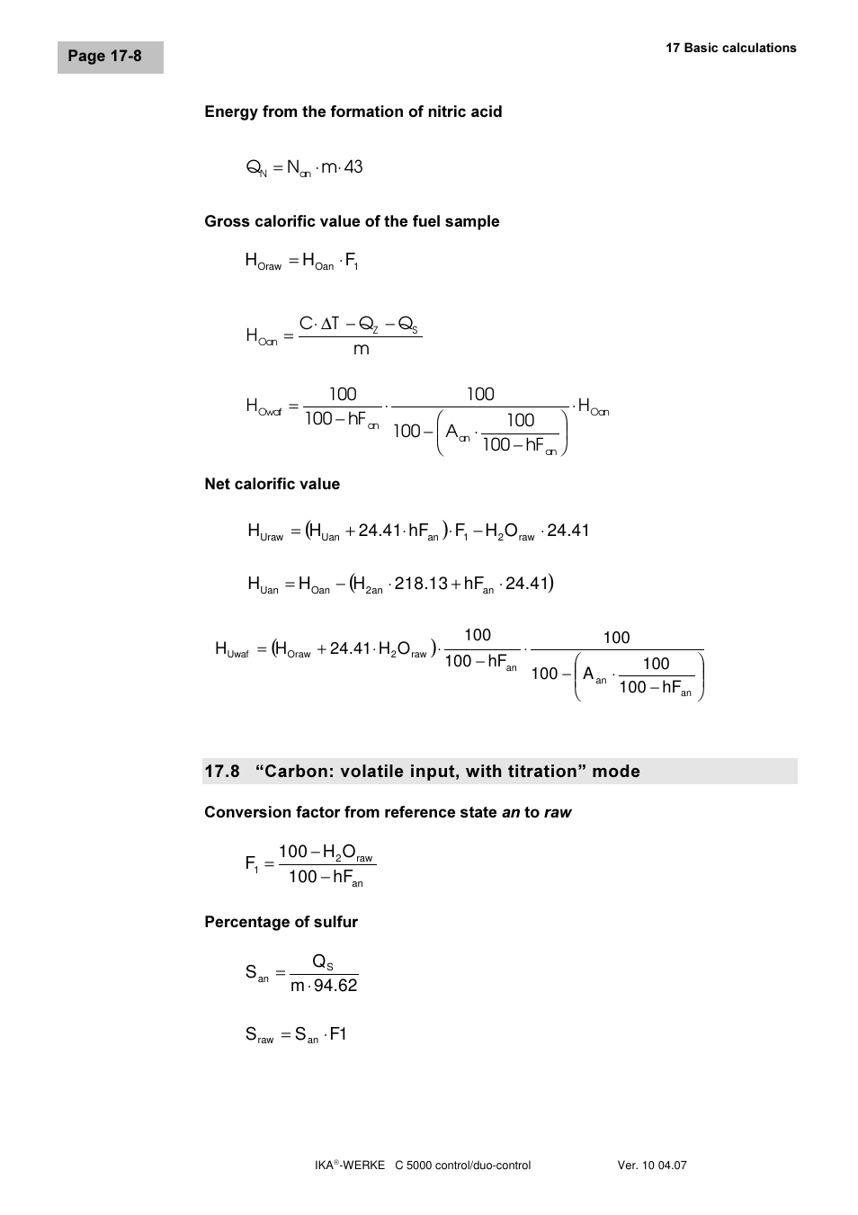 IKA C 5000 control Package 2/12 User Manual | Page 118 / 128