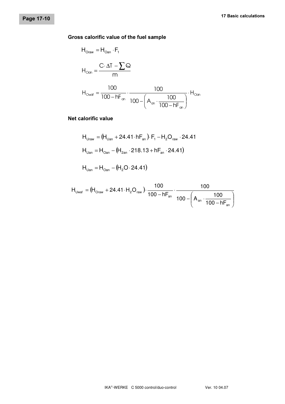 IKA C 5000 control Package 2/12 User Manual | Page 120 / 128