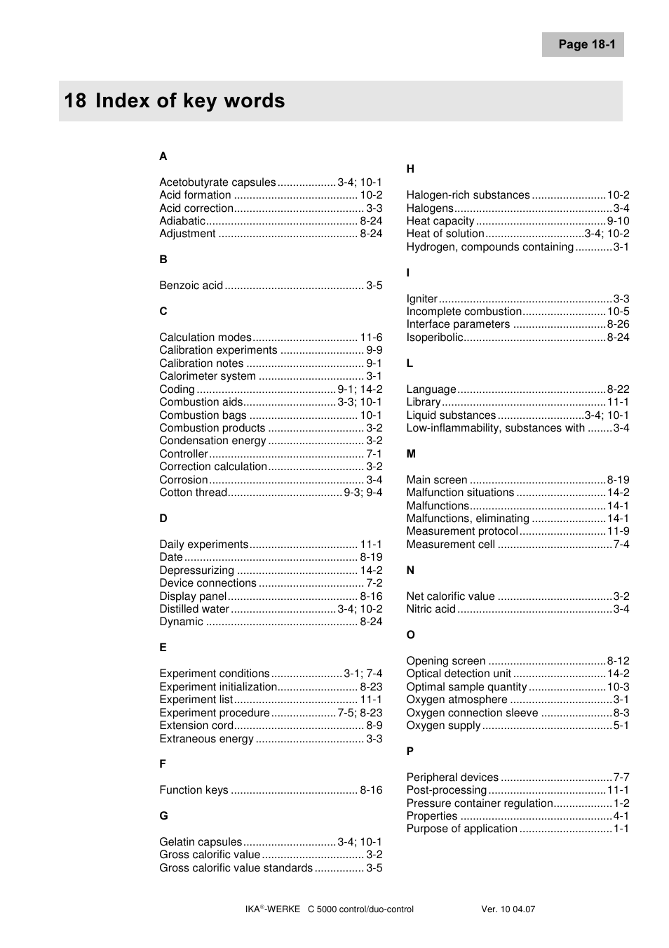 Qgh[ ri nh\ zrugv | IKA C 5000 control Package 2/12 User Manual | Page 123 / 128