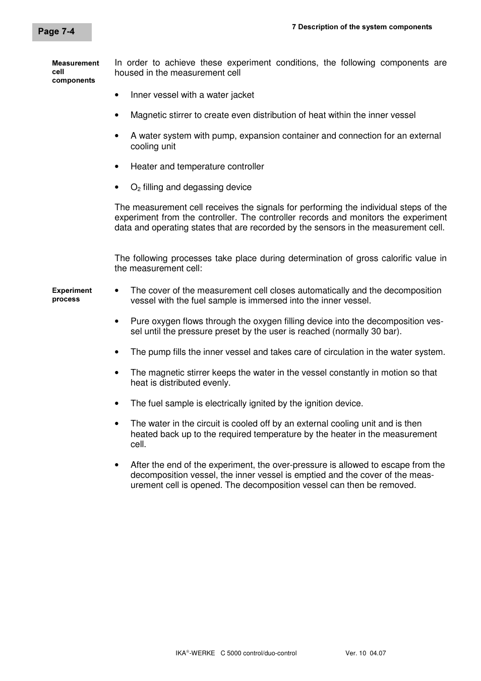 IKA C 5000 control Package 2/12 User Manual | Page 26 / 128