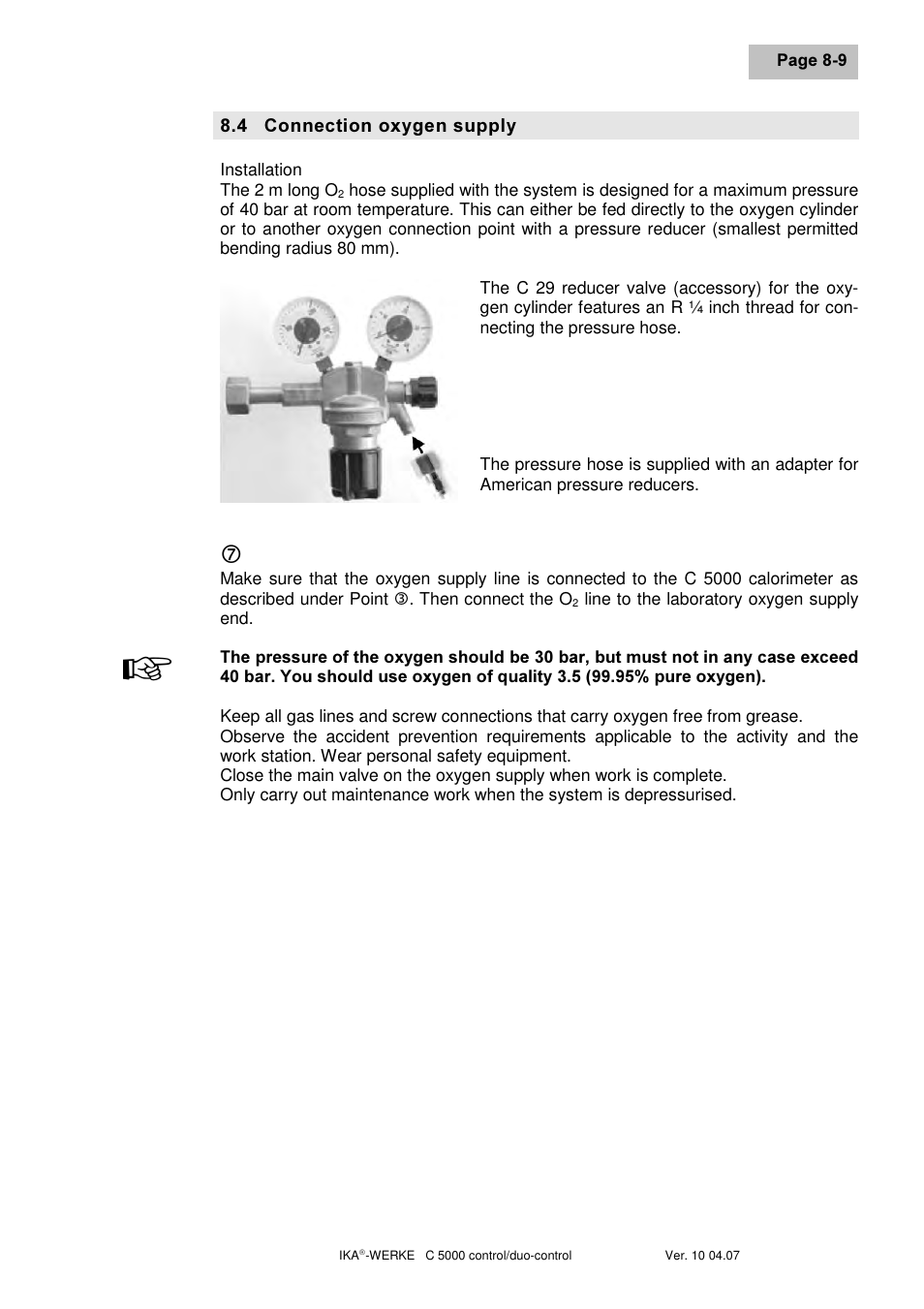 IKA C 5000 control Package 2/12 User Manual | Page 41 / 128