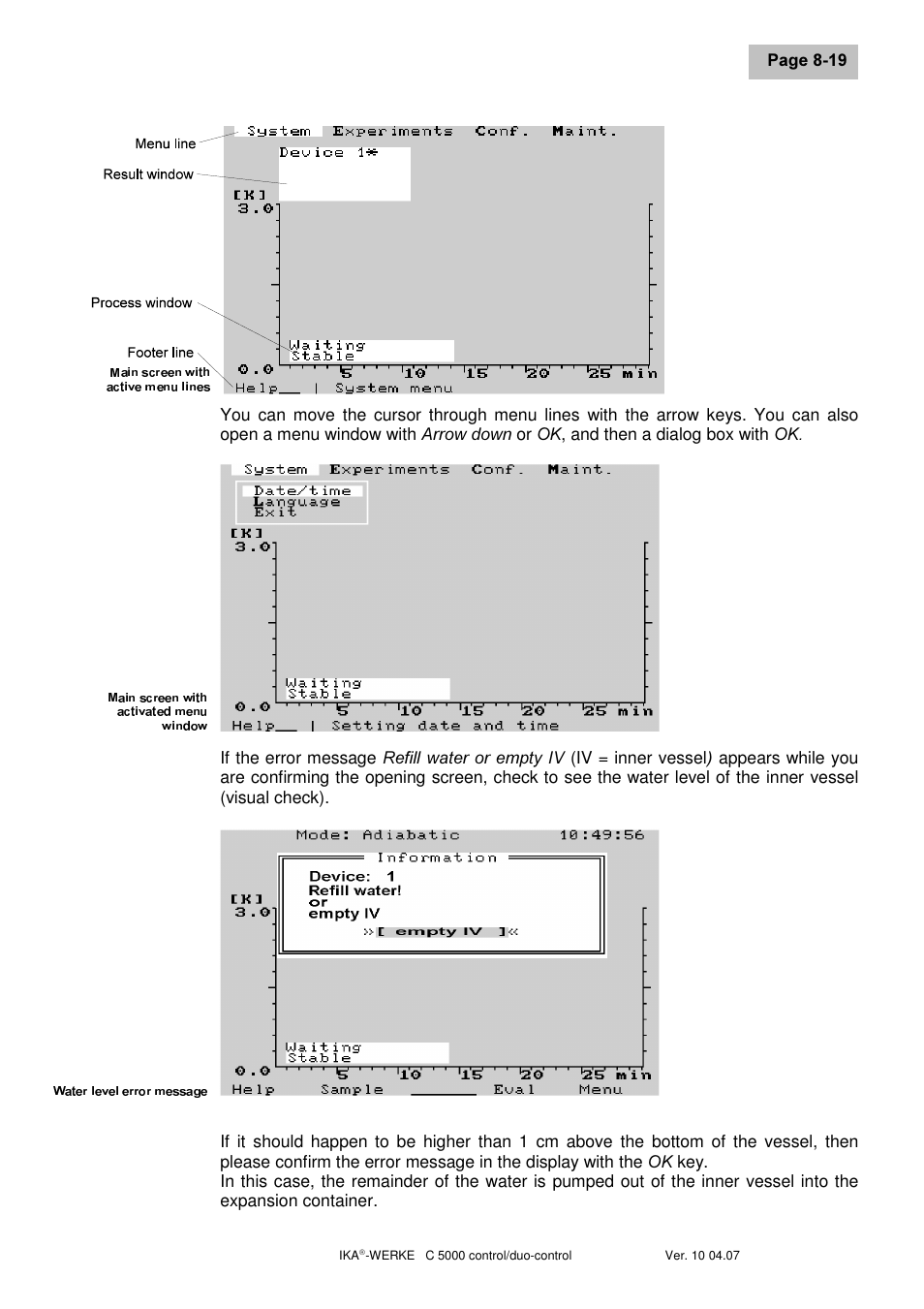 IKA C 5000 control Package 2/12 User Manual | Page 51 / 128