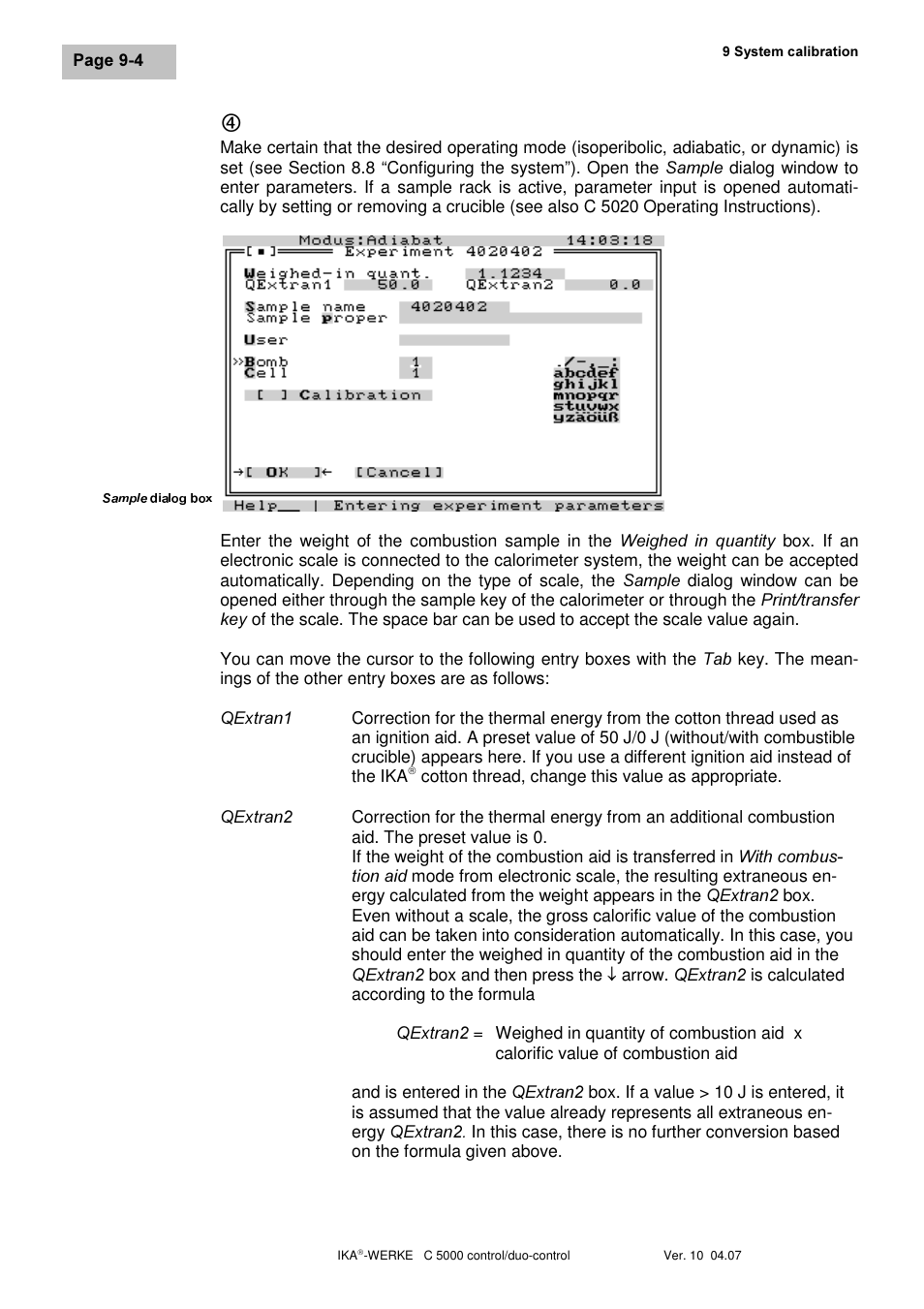 IKA C 5000 control Package 2/12 User Manual | Page 62 / 128