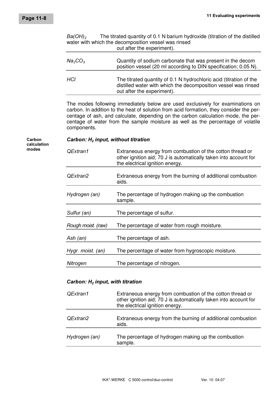 IKA C 5000 control Package 2/12 User Manual | Page 86 / 128