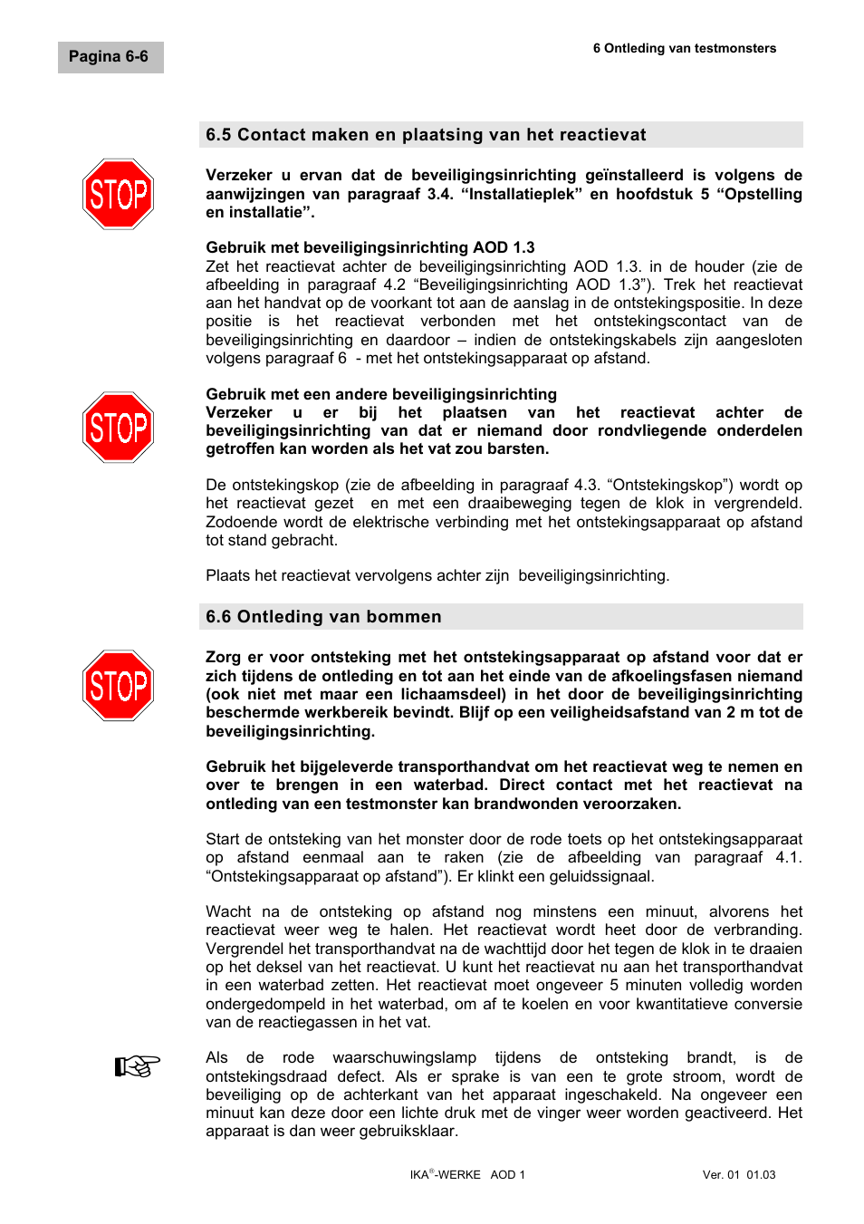 IKA AOD 1 User Manual | Page 132 / 142