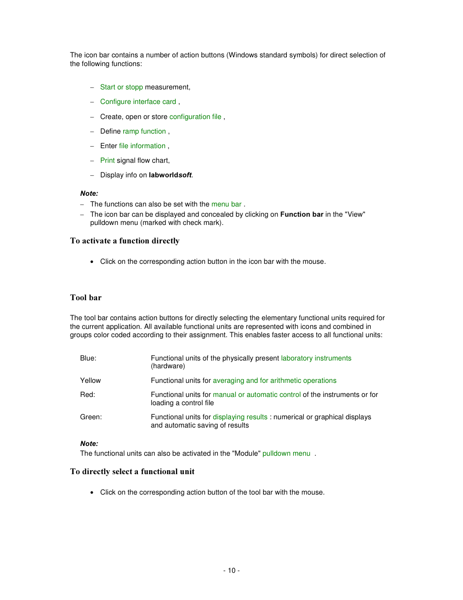 IKA labworldsoft User Manual | Page 10 / 158