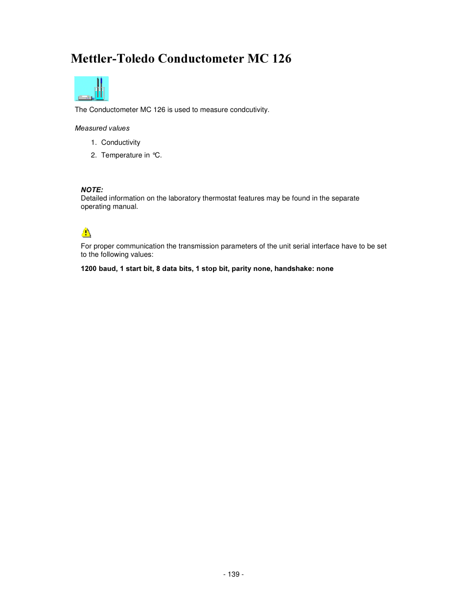 0hwwohu7rohgr &rqgxfwrphwhu 0 | IKA labworldsoft User Manual | Page 139 / 158