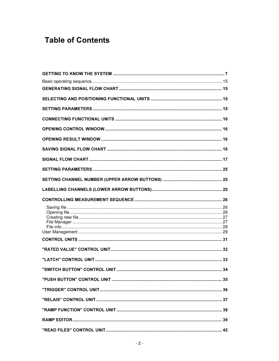 7deoh ri &rqwhqwv | IKA labworldsoft User Manual | Page 2 / 158