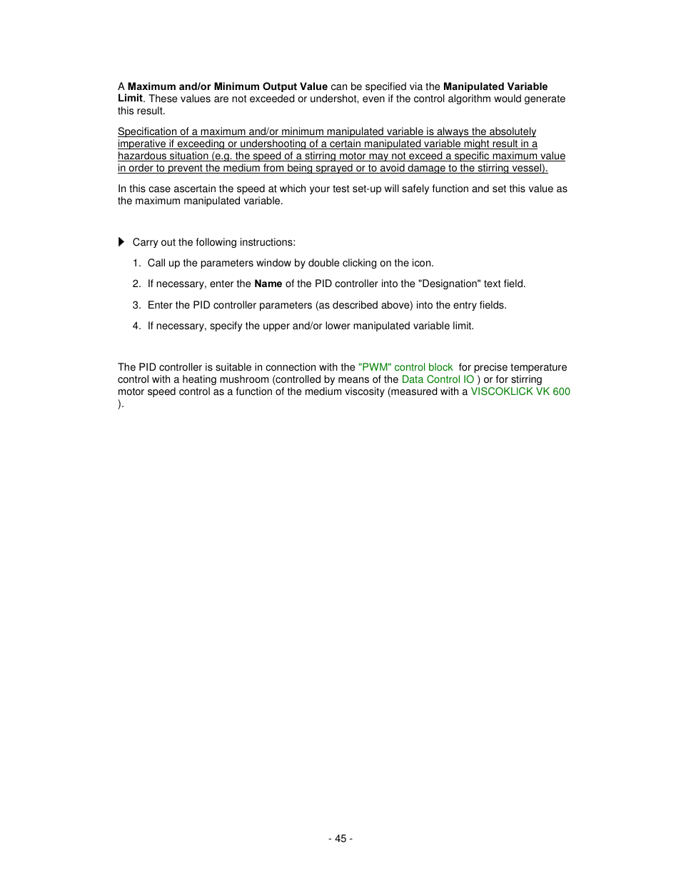 IKA labworldsoft User Manual | Page 45 / 158