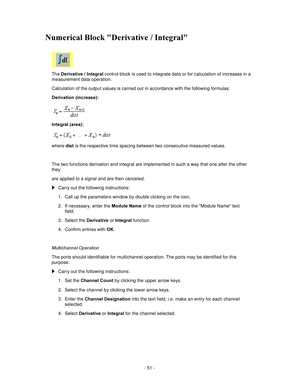 1xphulfdo %orfn 'hulydwlyh  ,qwhjudo | IKA labworldsoft User Manual | Page 51 / 158