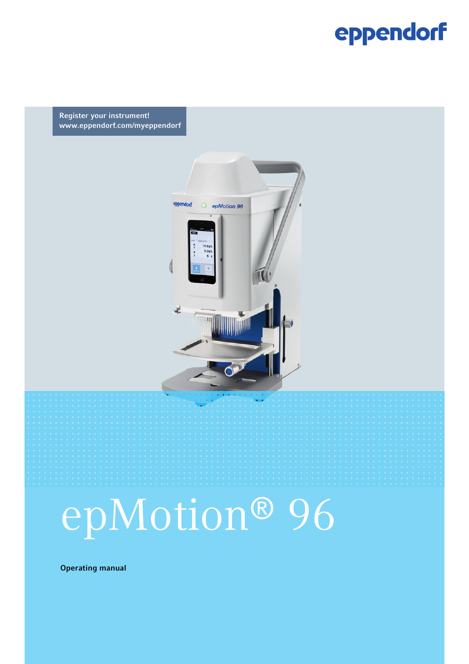 Eppendorf epMotion 96 User Manual | 76 pages