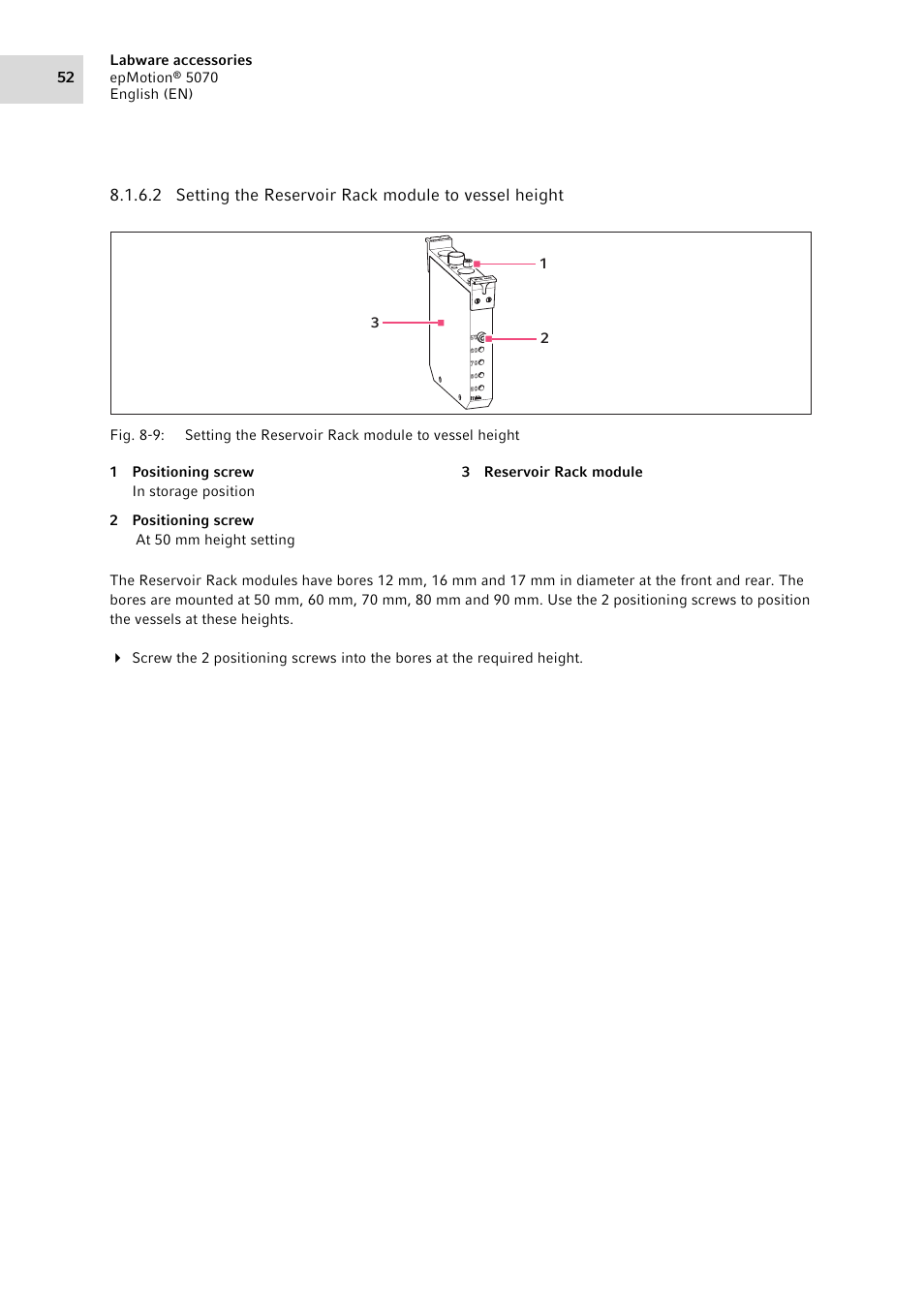 Eppendorf epMotion 5070 User Manual | Page 52 / 100