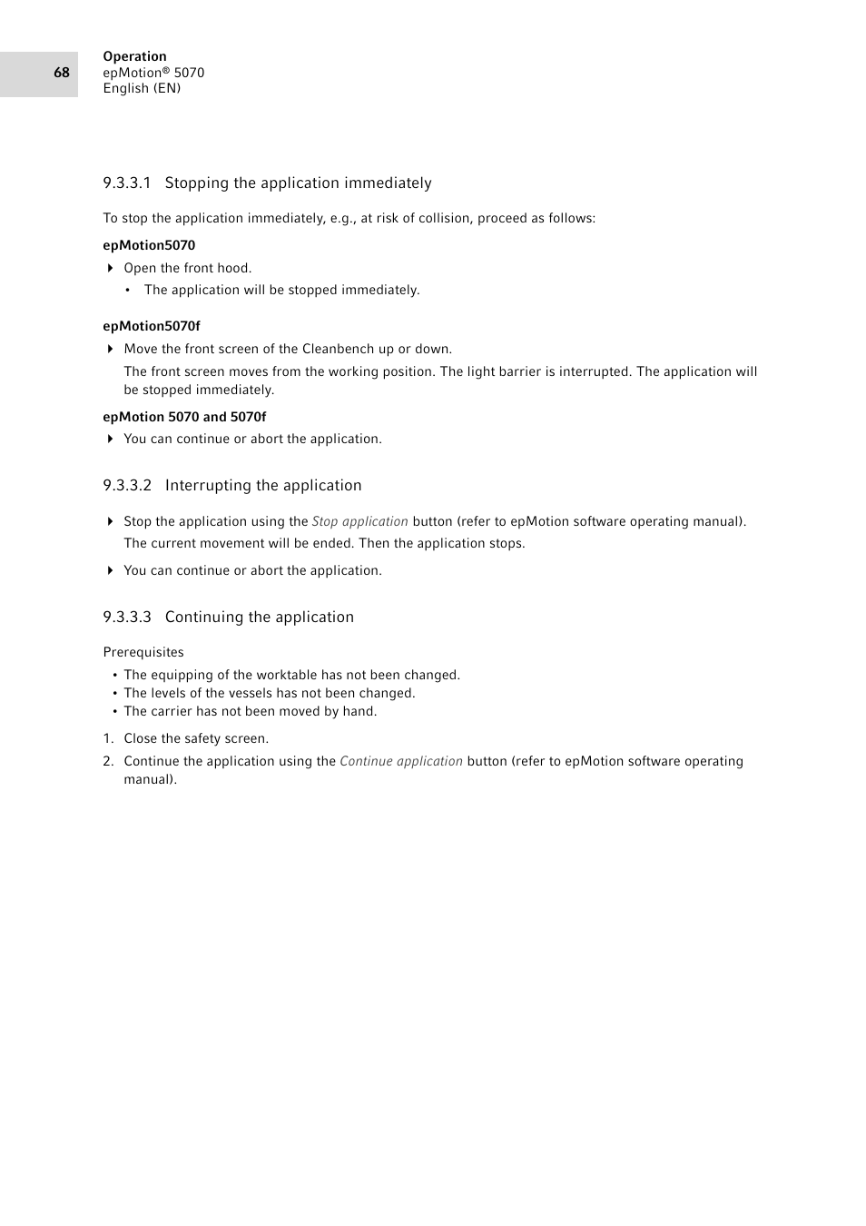 Eppendorf epMotion 5070 User Manual | Page 68 / 100