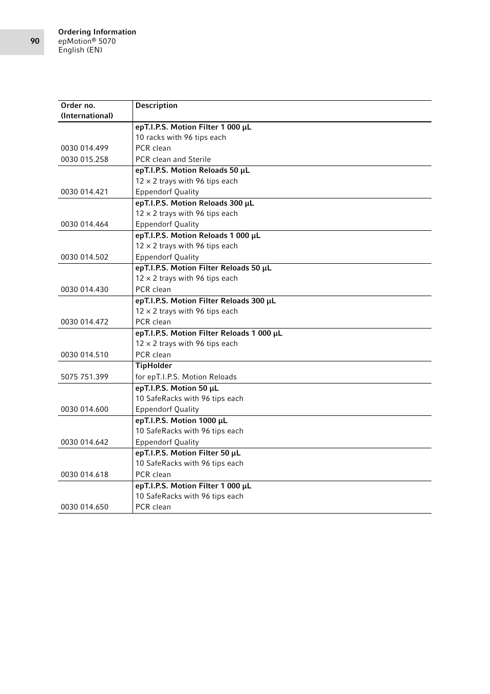 Eppendorf epMotion 5070 User Manual | Page 90 / 100