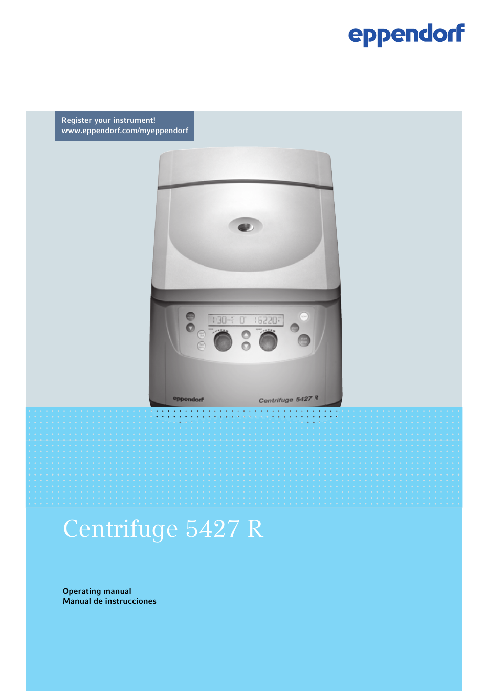 Eppendorf Centrifuge 5427 R User Manual | 104 pages