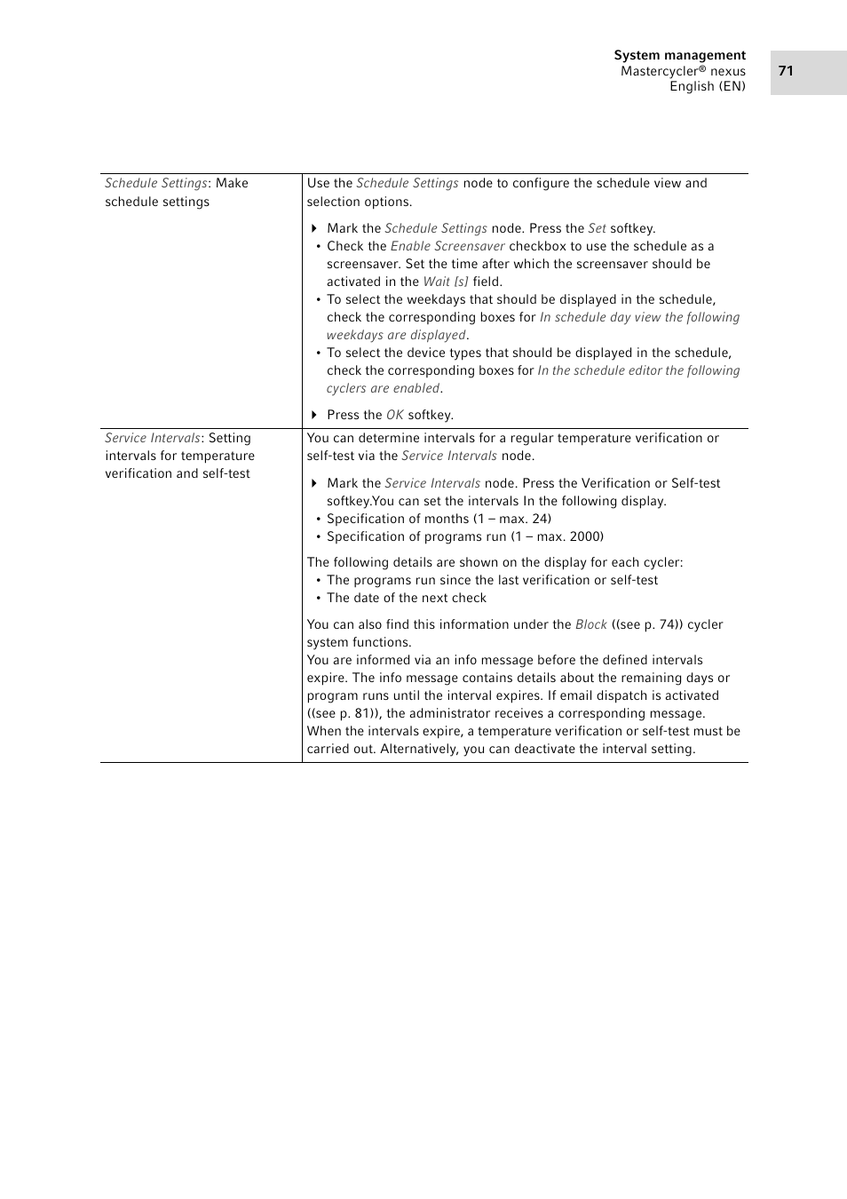 Eppendorf Mastercycler nexus User Manual | Page 71 / 118