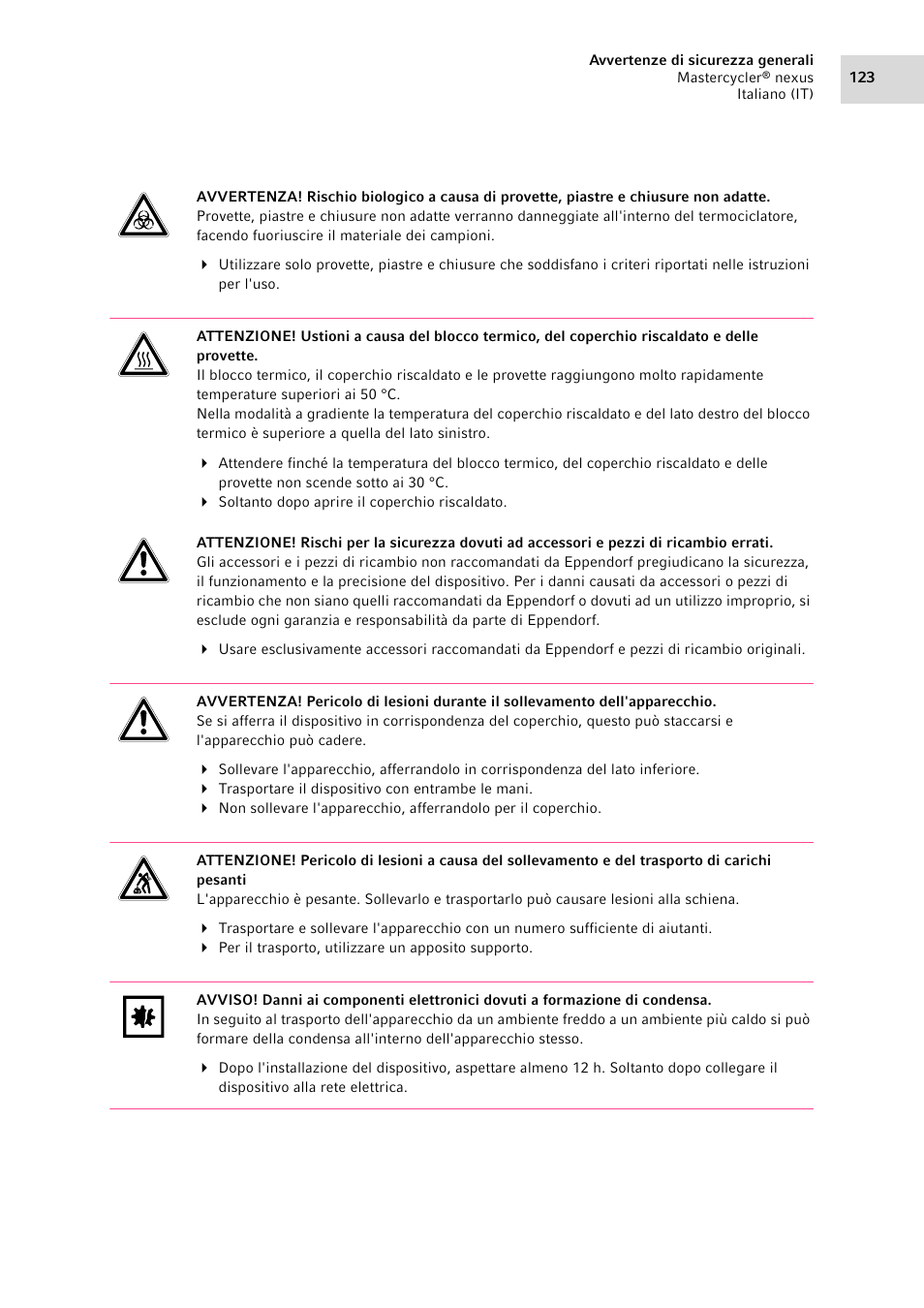 Eppendorf Mastercycler nexus User Manual | Page 123 / 142