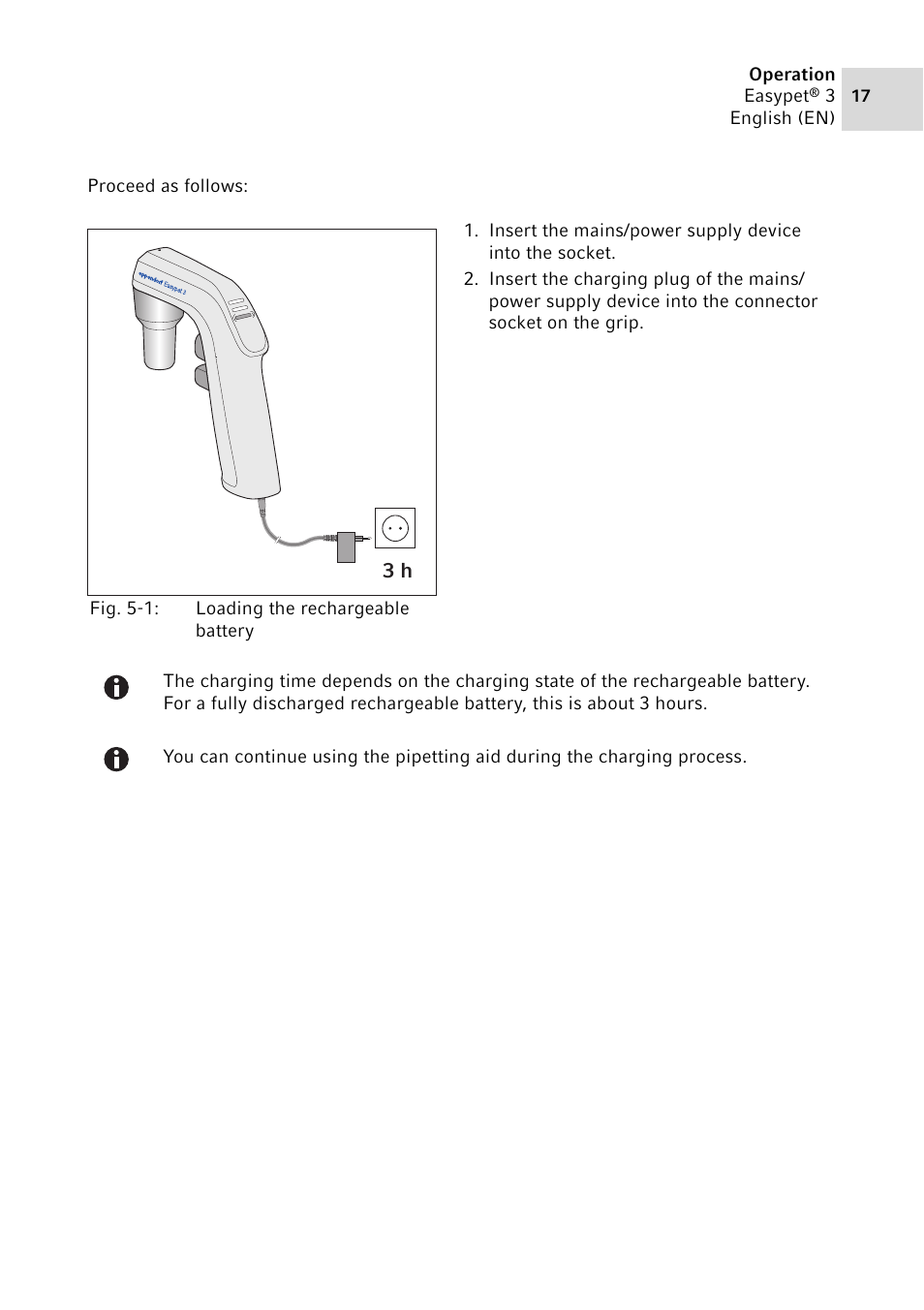 Eppendorf Easypet 3 User Manual | Page 17 / 38