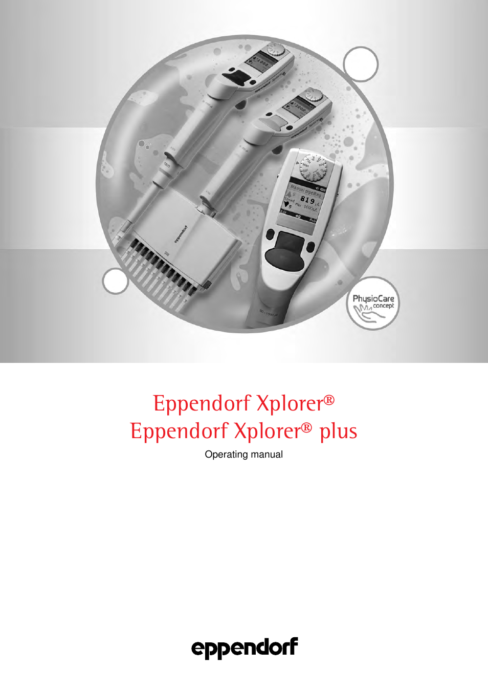 Eppendorf XplorerPlus User Manual | 74 pages