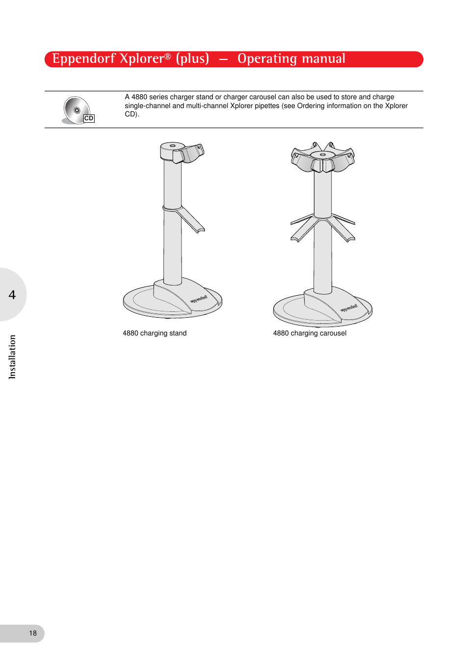 Eppendorf xplorer® (plus) — operating manual | Eppendorf XplorerPlus User Manual | Page 18 / 74