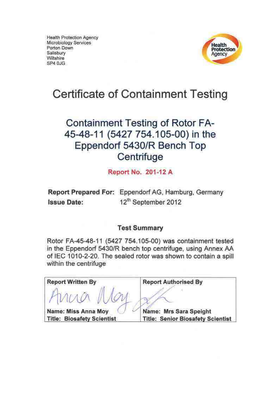 Eppendorf 5430 R Centrifuge User Manual | Page 78 / 88