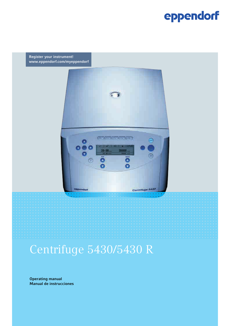 Eppendorf 5430 R Centrifuge User Manual | 130 pages