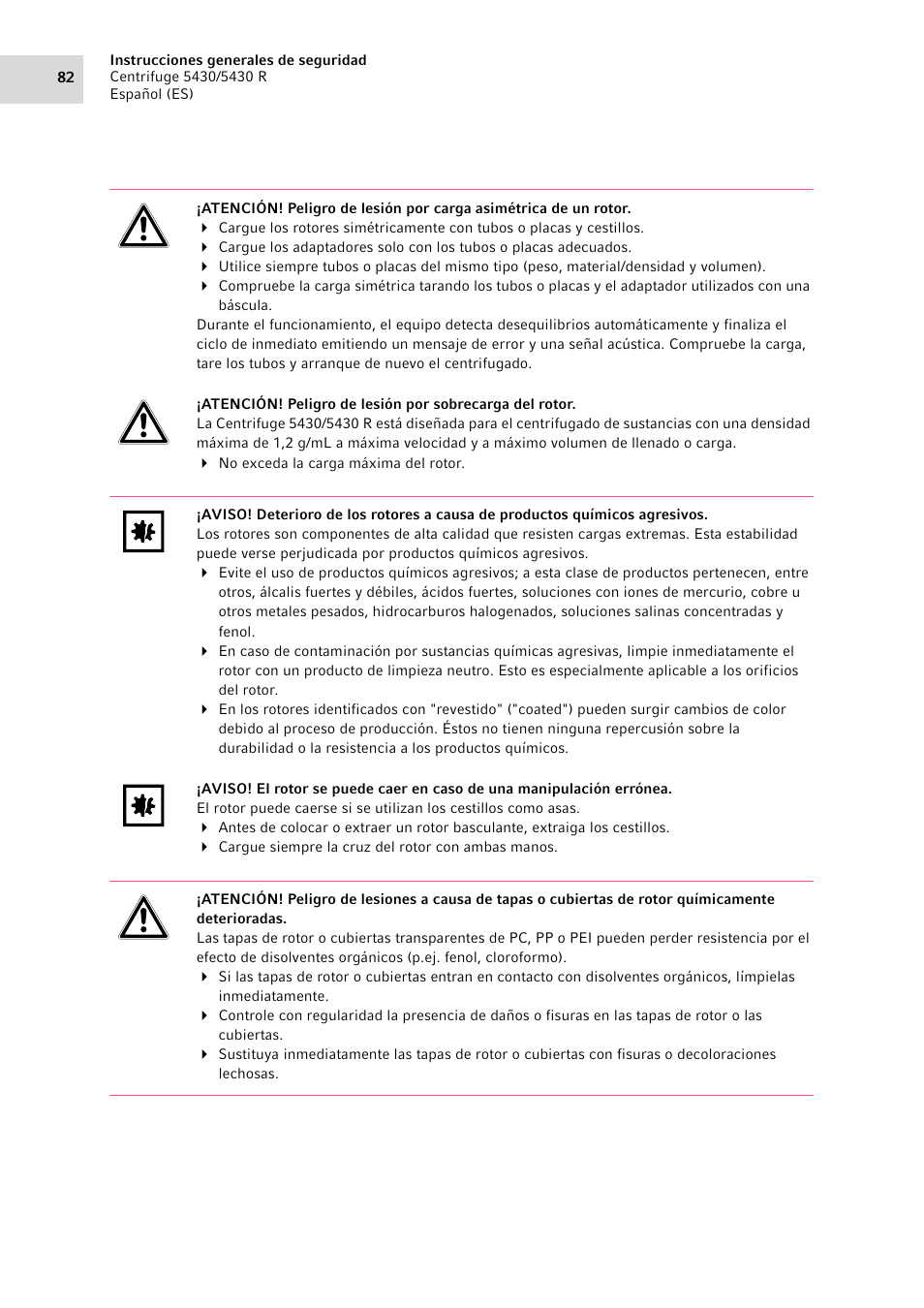 Eppendorf 5430 R Centrifuge User Manual | Page 82 / 130