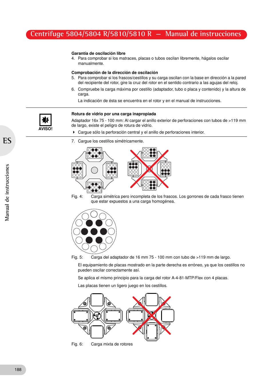 Manual de instrucciones | Eppendorf 5810 R Centrifuge User Manual | Page 100 / 127