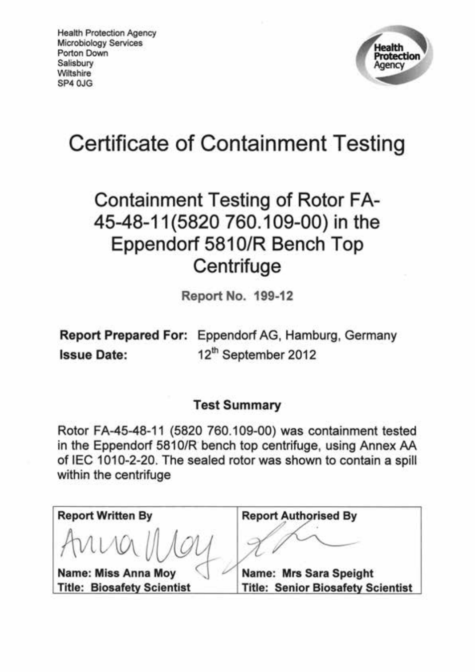 Eppendorf 5810 R Centrifuge User Manual | Page 126 / 129
