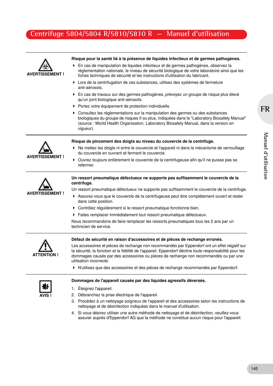 Eppendorf 5810 R Centrifuge User Manual | Page 91 / 129