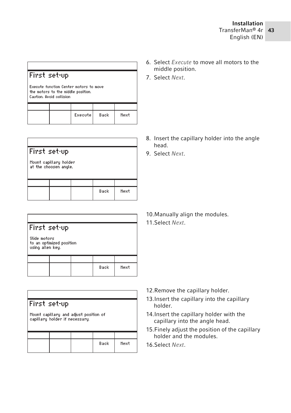 Eppendorf TransferMan4 r User Manual | Page 43 / 102