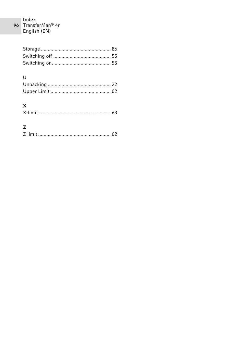 Eppendorf TransferMan4 r User Manual | Page 96 / 102