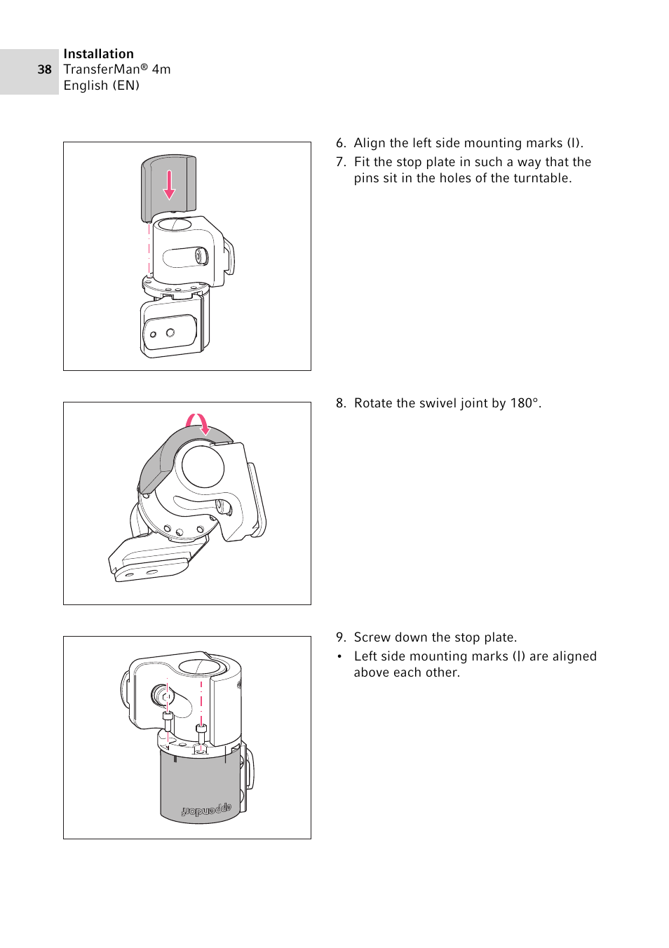 Eppendorf TransferMan4 m User Manual | Page 38 / 96