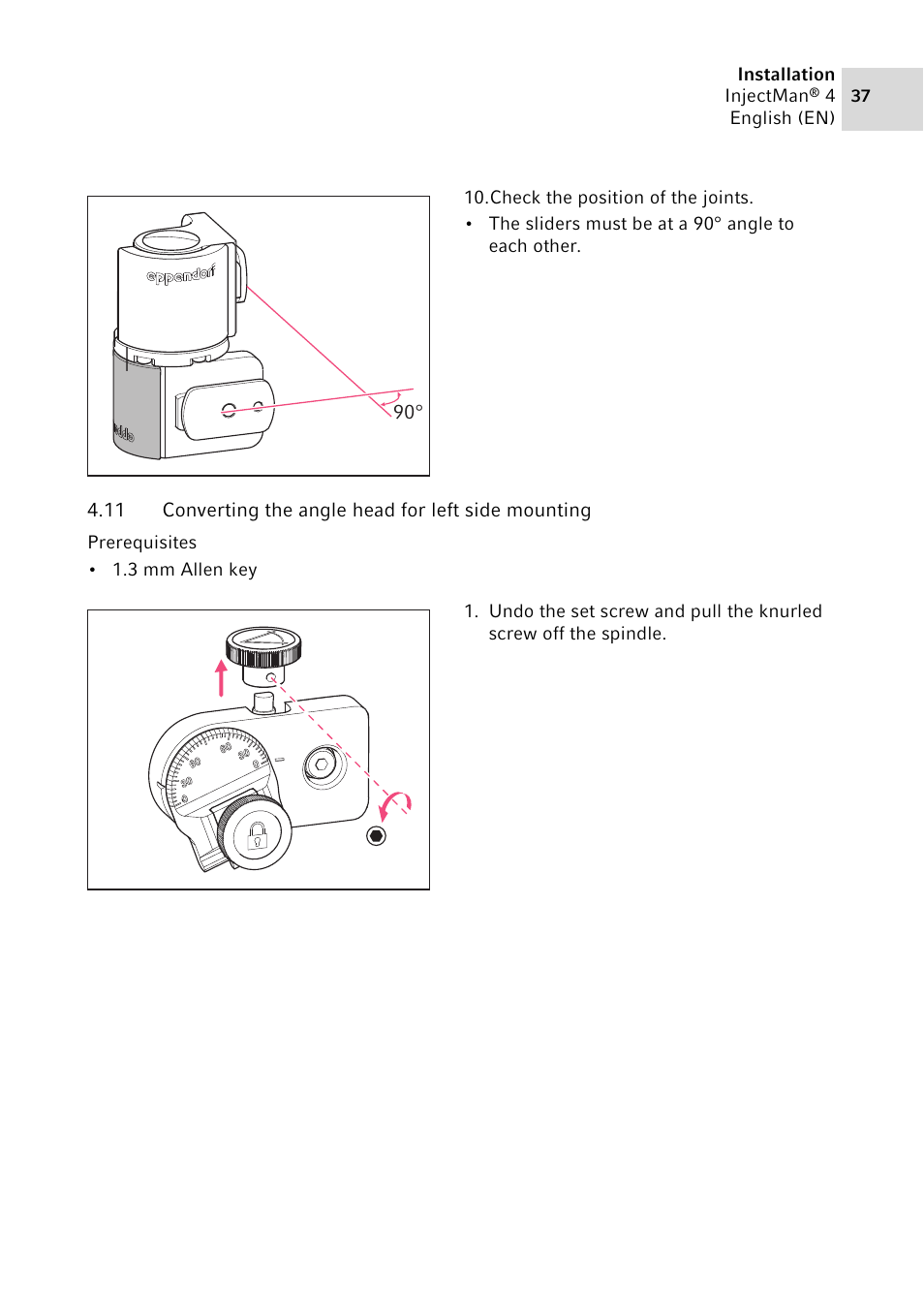 Eppendorf InjectMan 4 User Manual | Page 37 / 100