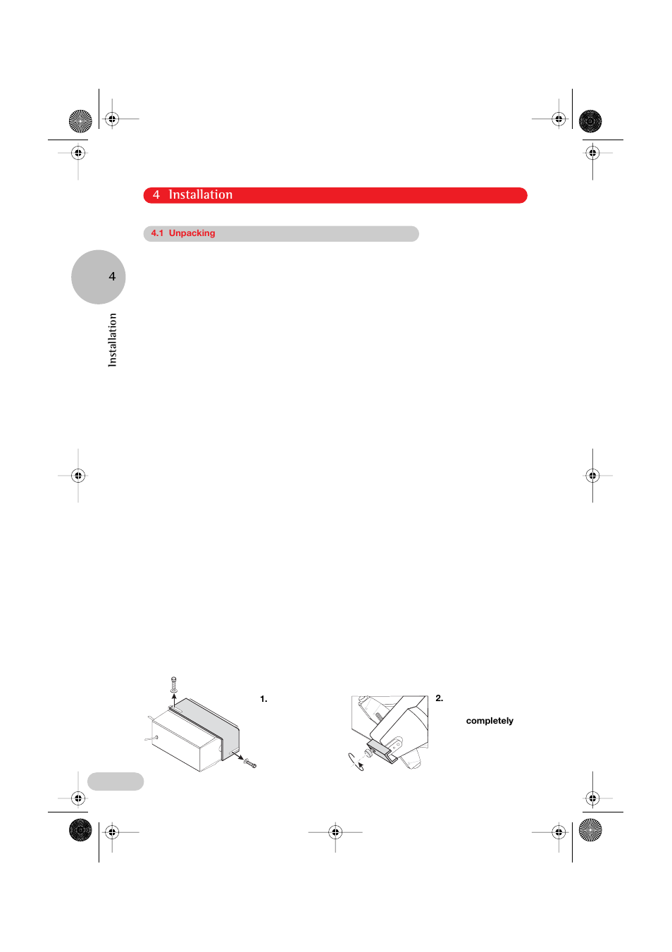 4 installation 4, Installation | Eppendorf PatchMan NP 2 User Manual | Page 13 / 53