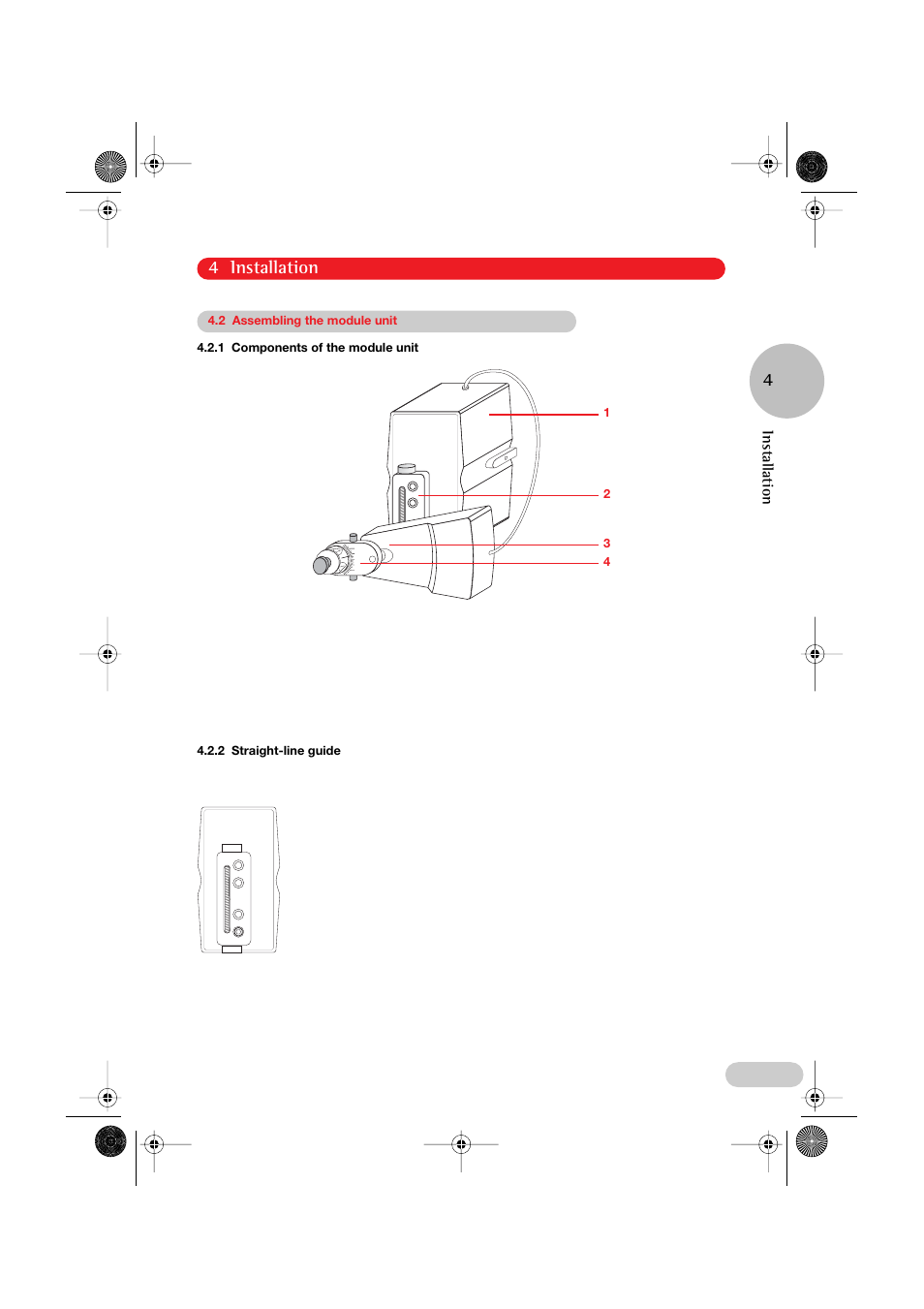 4 installation, Installation | Eppendorf PatchMan NP 2 User Manual | Page 14 / 53