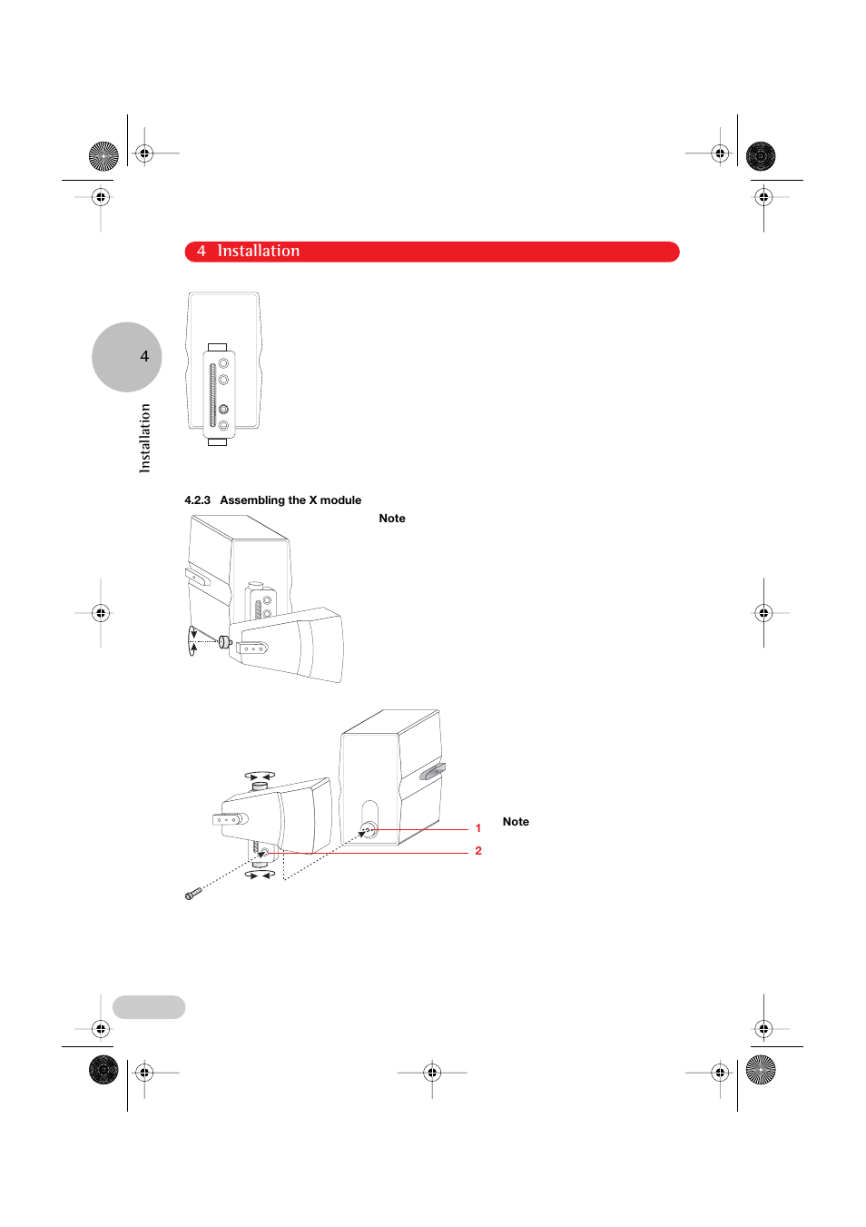 4 installation 4 | Eppendorf PatchMan NP 2 User Manual | Page 15 / 53