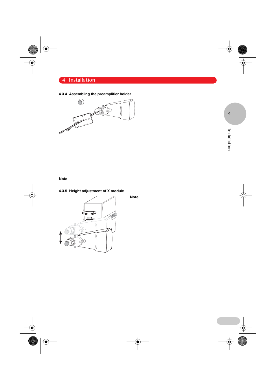4 installation, Installation | Eppendorf PatchMan NP 2 User Manual | Page 22 / 53