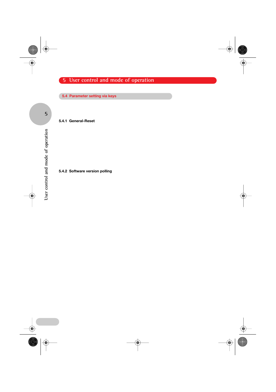 5 user control and mode of operation | Eppendorf PatchMan NP 2 User Manual | Page 33 / 53