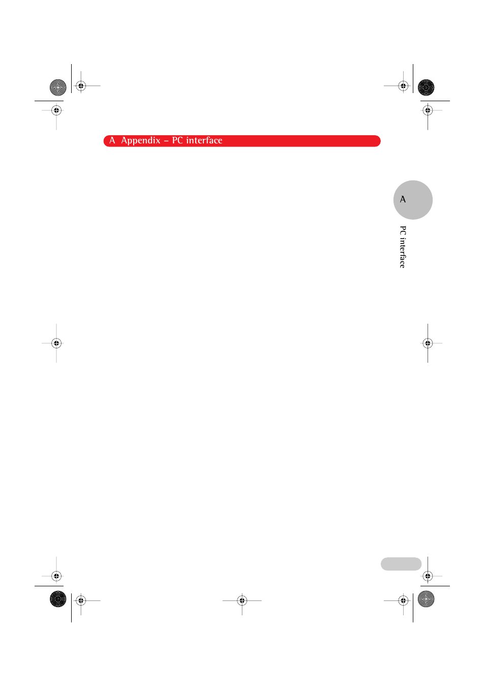 A appendix – pc interface a, Pc interface | Eppendorf PatchMan NP 2 User Manual | Page 46 / 53