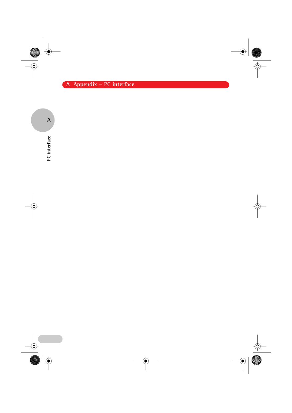 A appendix – pc interface, Pc interface | Eppendorf PatchMan NP 2 User Manual | Page 47 / 53