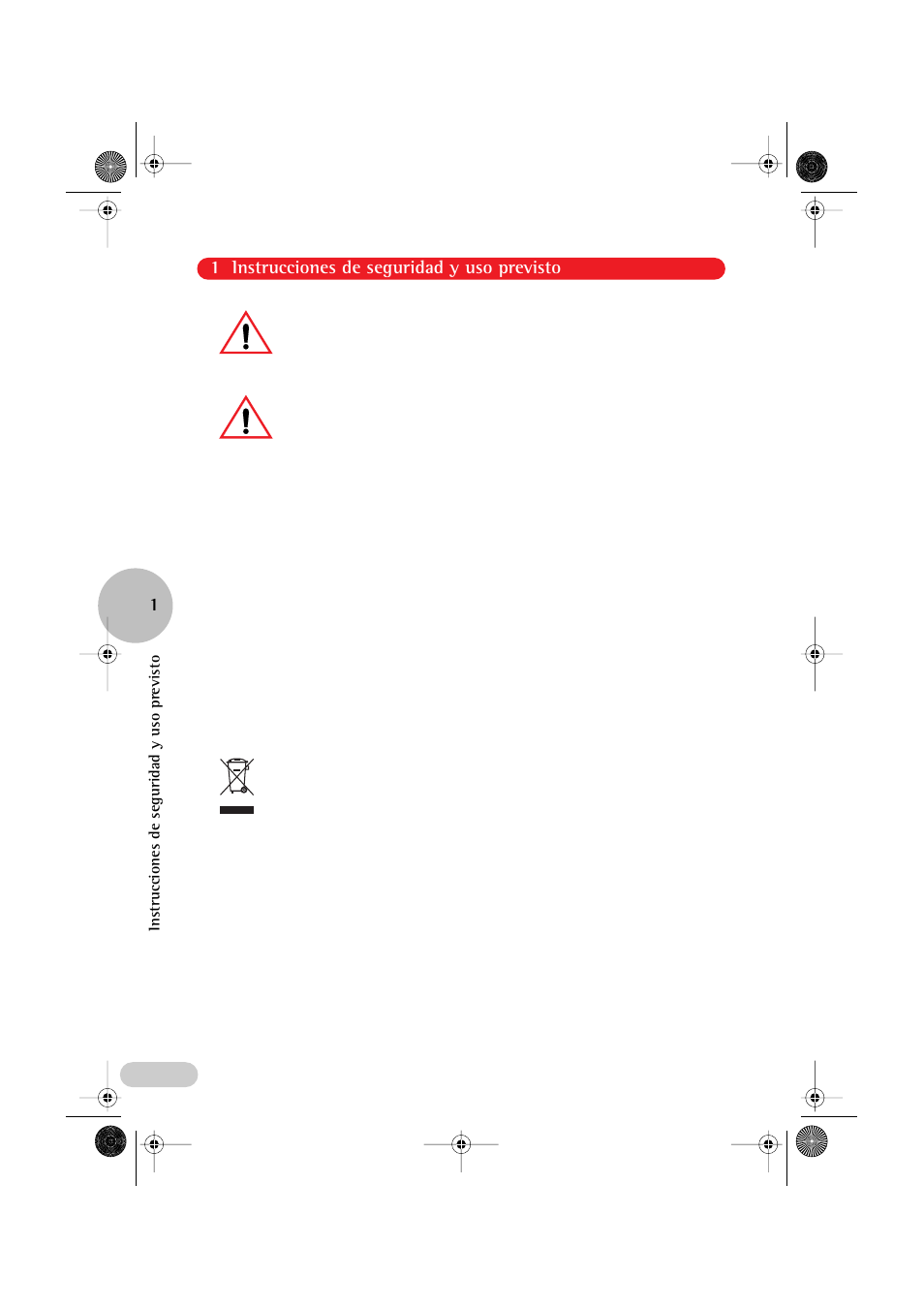 1 instrucciones de seguridad y uso previsto | Eppendorf PatchMan NP 2 User Manual | Page 5 / 13