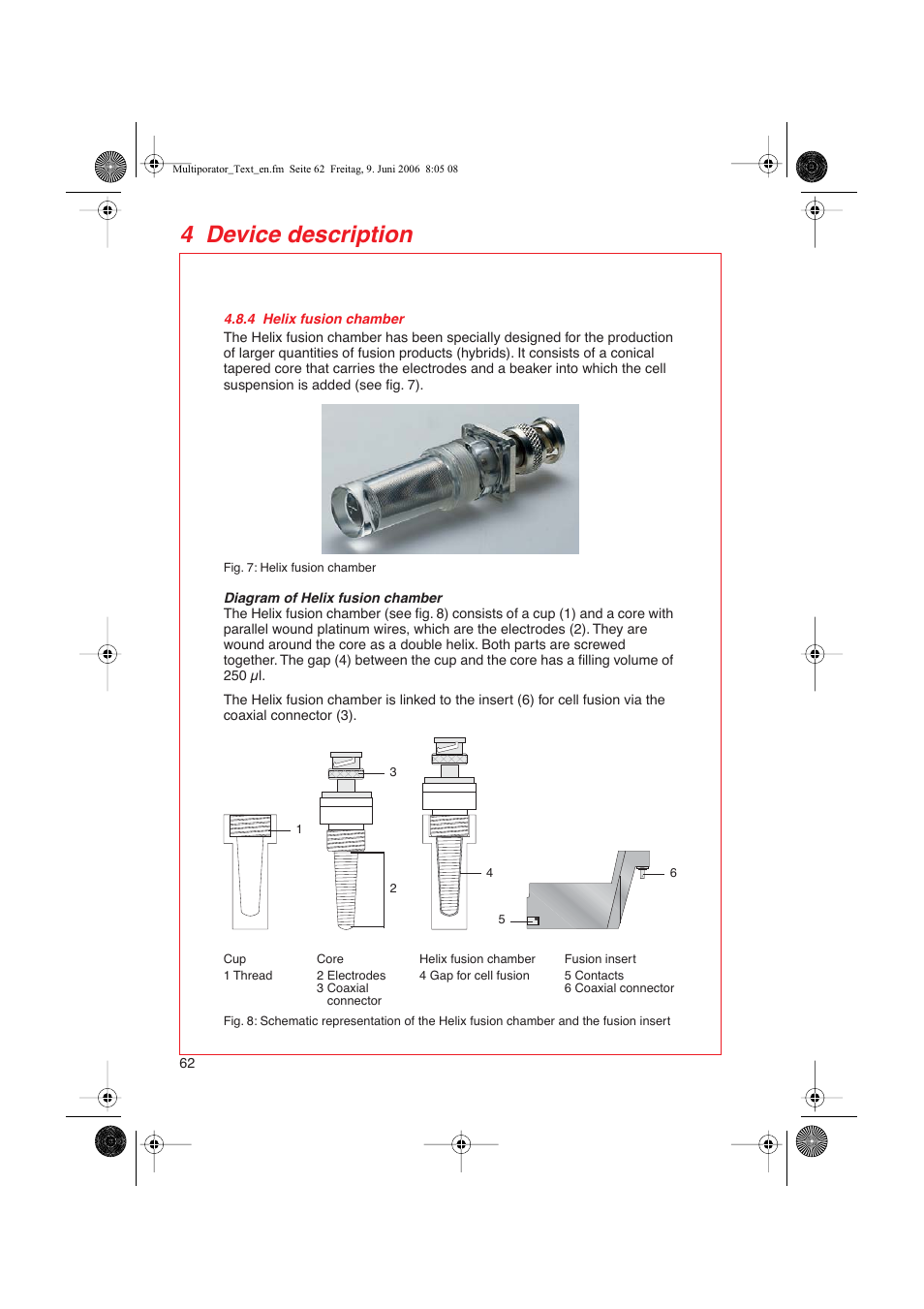 4 device description | Eppendorf Multiporator User Manual | Page 20 / 49