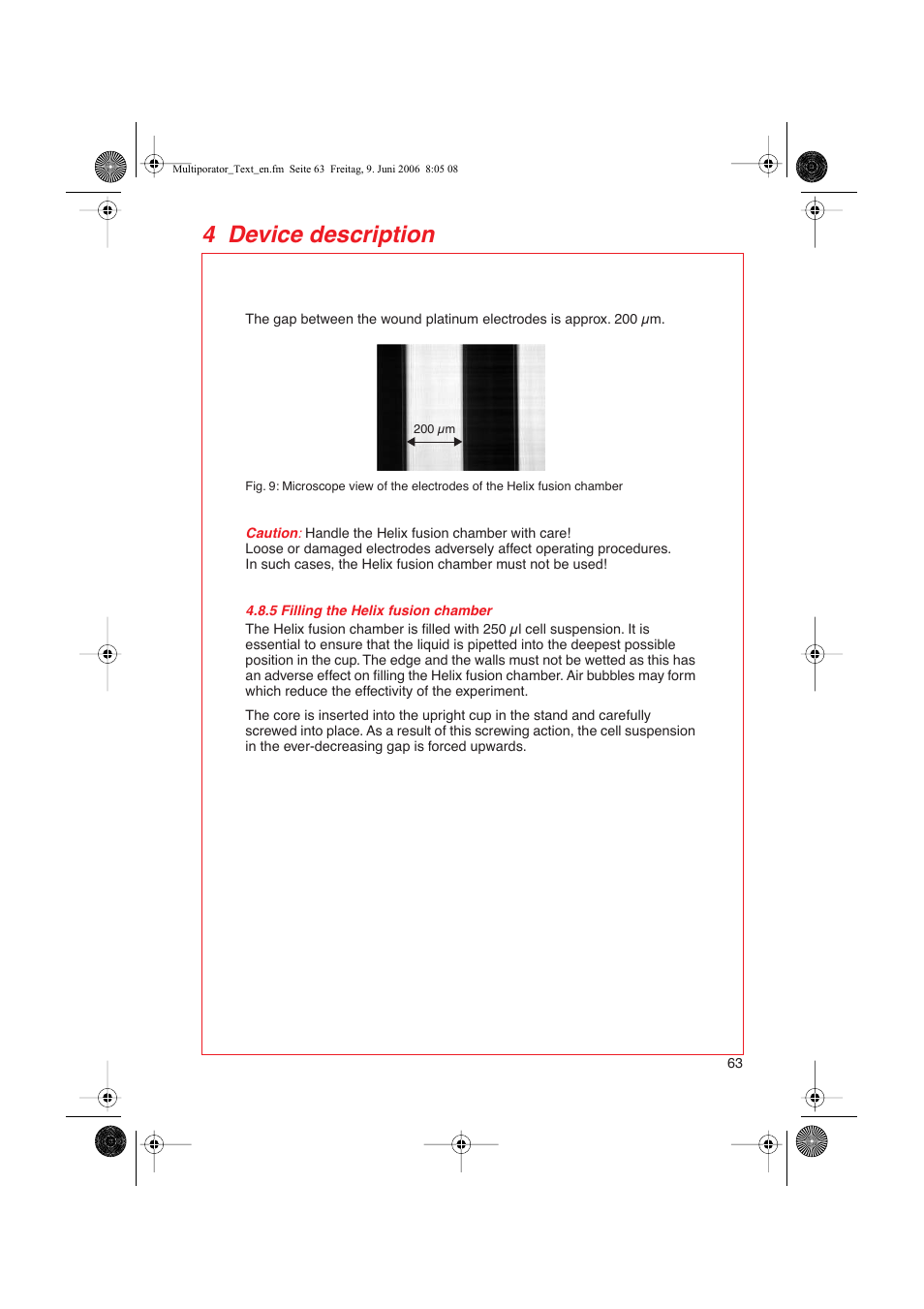 4 device description | Eppendorf Multiporator User Manual | Page 21 / 49