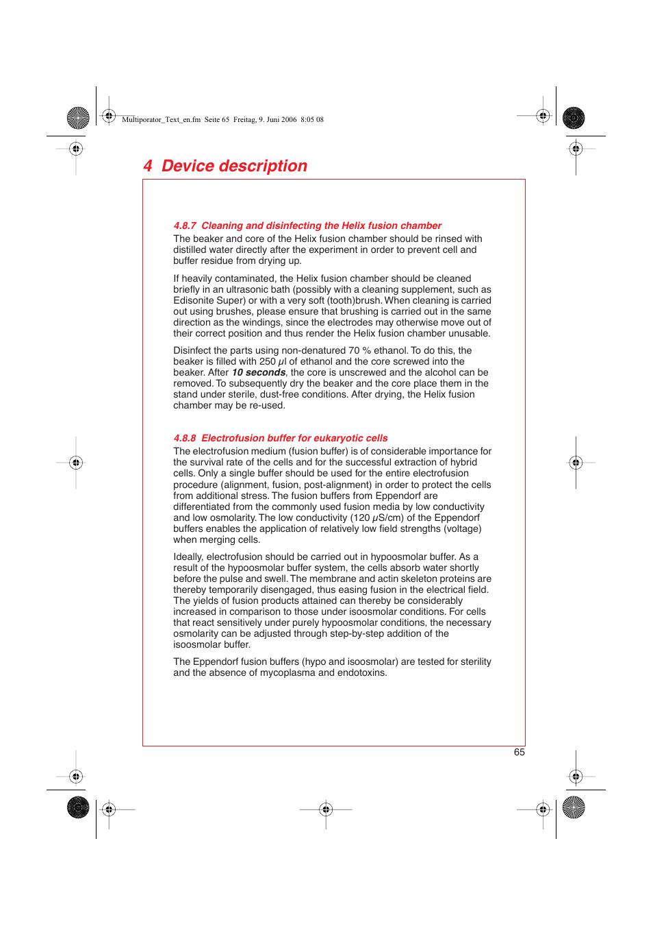 4 device description | Eppendorf Multiporator User Manual | Page 23 / 49