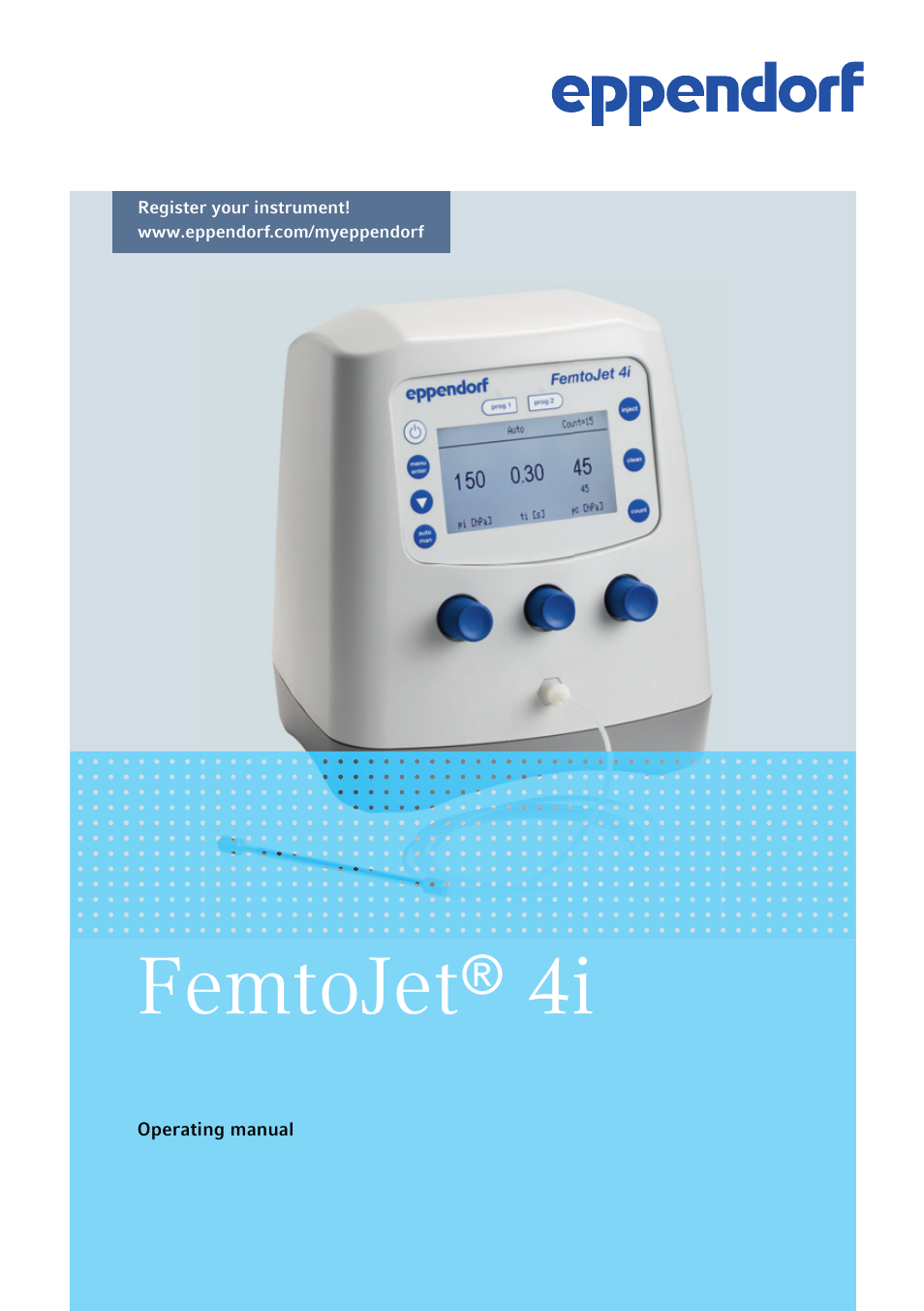 Eppendorf FemtoJet 4x v.1 User Manual | 56 pages