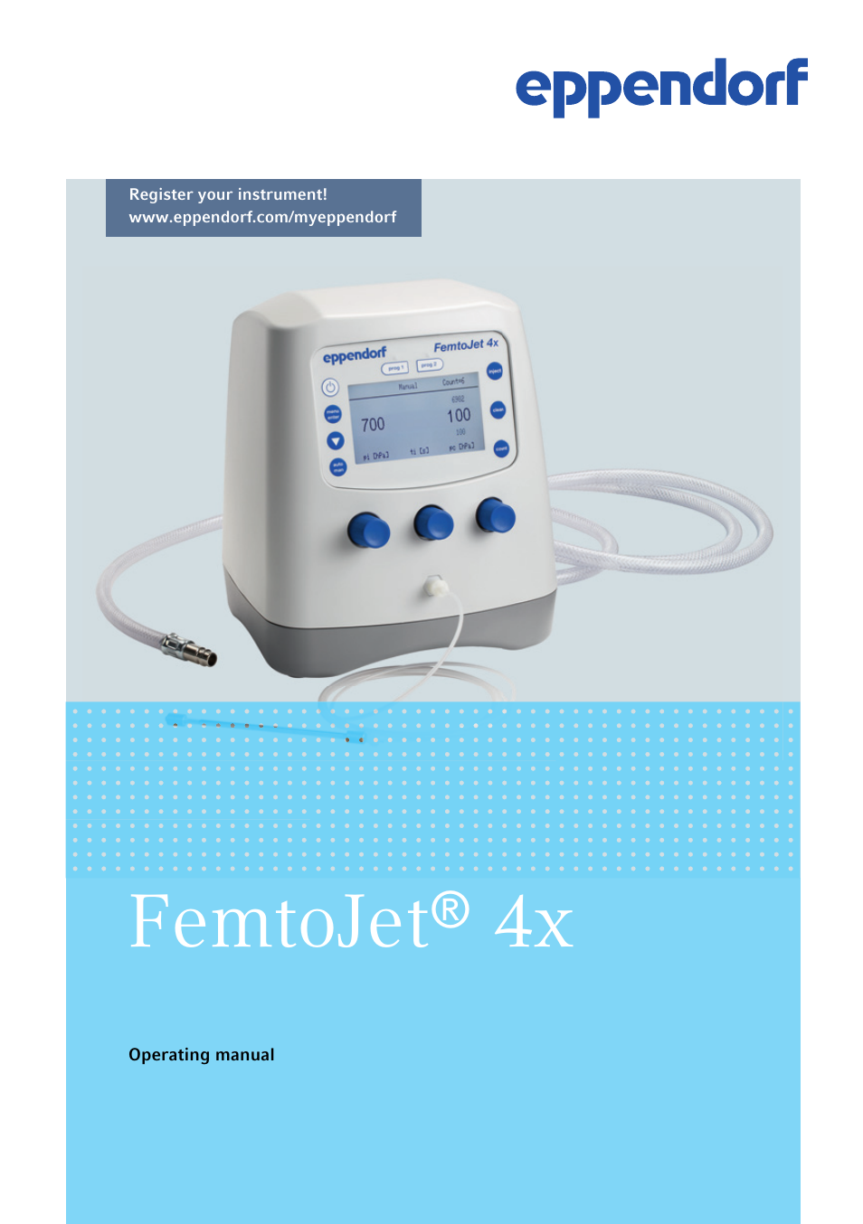 Eppendorf FemtoJet 4x v.2 User Manual | 58 pages