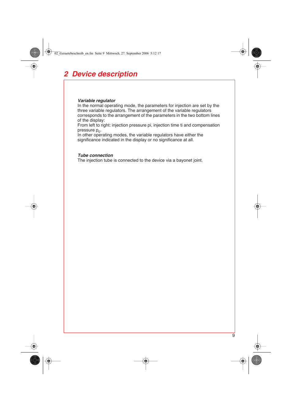 2 device description | Eppendorf FemtoJet User Manual | Page 11 / 57