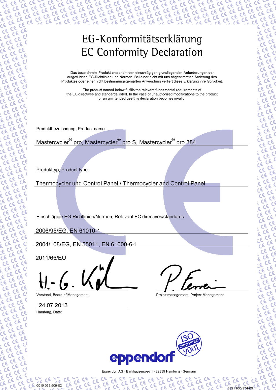 Eppendorf Mastercycler pro User Manual | Page 91 / 94